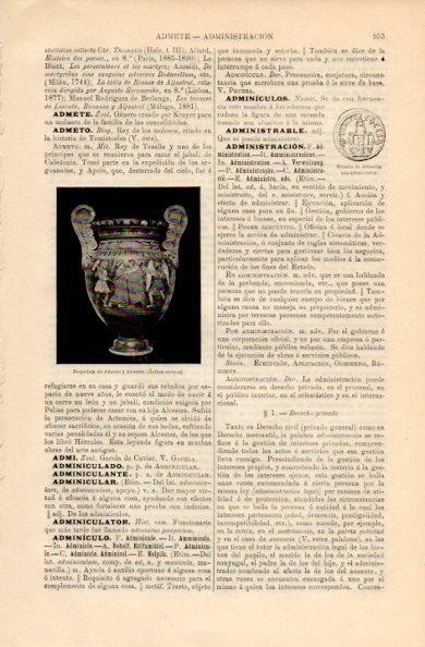 LAMINA V16386: Despedida de Admeto y Alcestes anfora etrusca