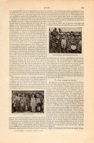 LAMINA V16334: Actores ambulantes del Turquestan