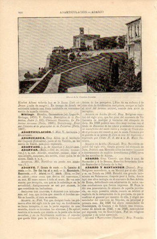 LAMINA V16376: Adarves de la Alhambra en Granada