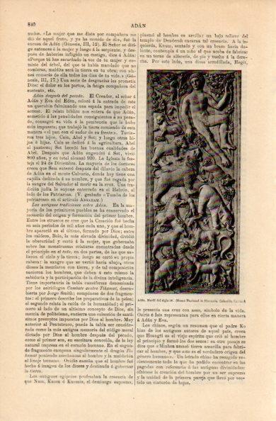 LAMINA V16371: Adan marfil del siglo IV