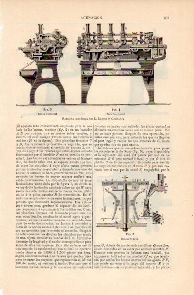 LAMINA V16354: Raedera mecanica de L. Loewe y Compañía