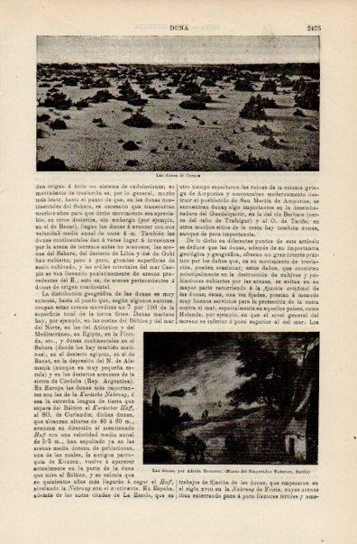 LAMINA V16553: Las dunas por A. Browner