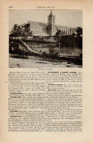 LAMINA V16554: Catedral de Dunblane, Escocia