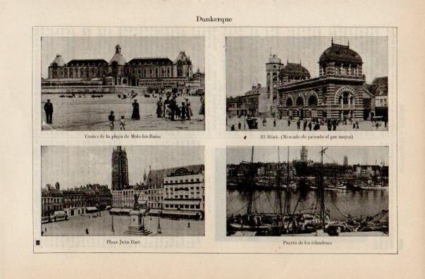 LAMINA V16559: Vistas de Dunkerque, Francia