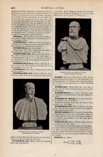 LAMINA V16563: Busto de Domingo Duodo y Francisco Duodo
