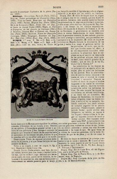 LAMINA V16566: Armas del duque de Castro Enriquez