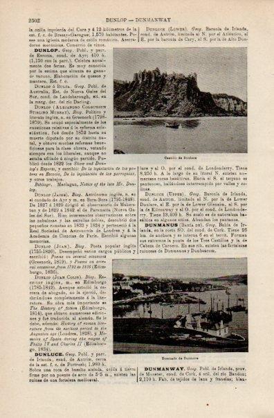 LAMINA V16560: Castillo de Dunluce, Irlanda