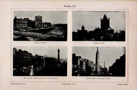 LAMINA V16539: Dublin vistas varias