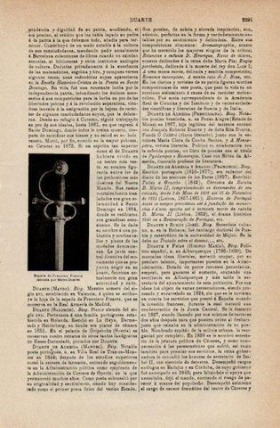 LAMINA V16534: Espada de Francisco Pizarro por Mateo Durante