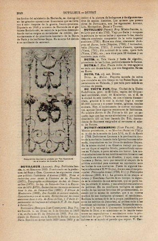 LAMINA V16591: Composicion decorativa del tocador de Rosalia Duthe