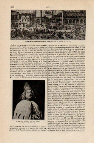 LAMINA V16592: El dux de Venecia desposandose con el Adriatico