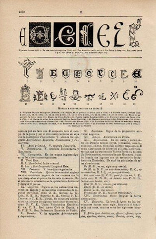 LAMINA V16602: Marcas y monogramas con la letra E