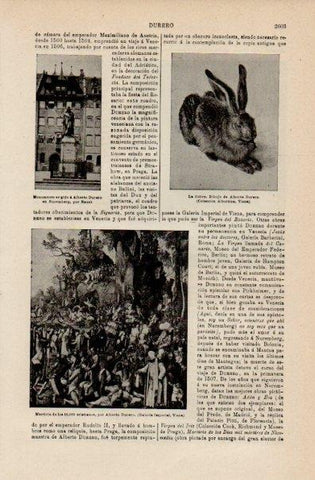LAMINA V16577: Martirio de los 10.000 cristianos por Alberto Durero