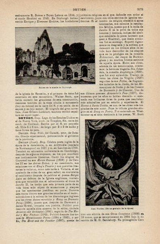 LAMINA V16532: Ruinas de la abadia de Dryburgh