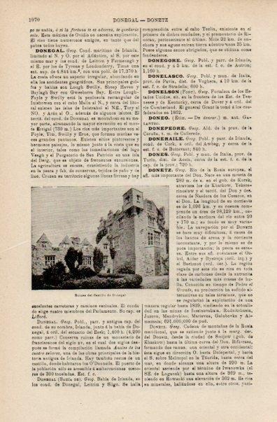 LAMINA V16471: Ruinas del Castillo de Donegal, Irlanda
