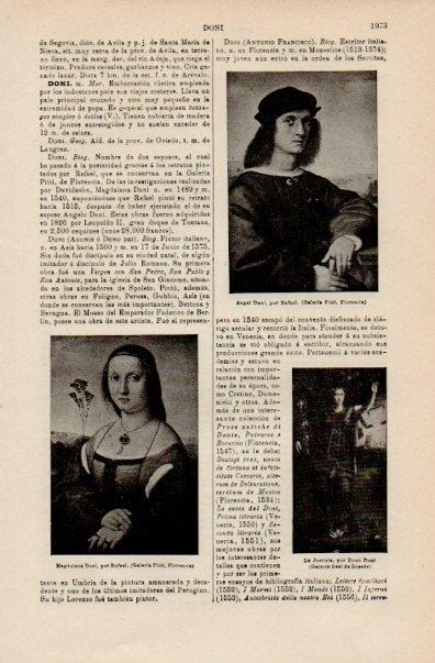 LAMINA V16472: Magdalena Doni y Angel Doni por Rafael