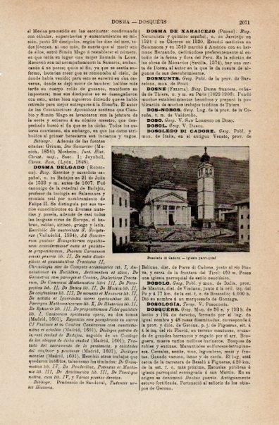 LAMINA V16497: Iglesia de Dosoledo di Cadore, Italia