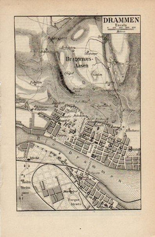 LAMINA V16518: Plano de Drammen