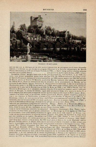 LAMINA V16528: Castillo palacio de Drummond