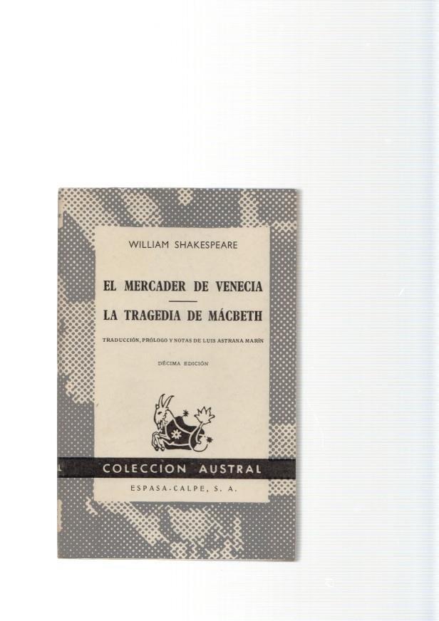 El Mercader de Venecia- La tragedia de Macbeth