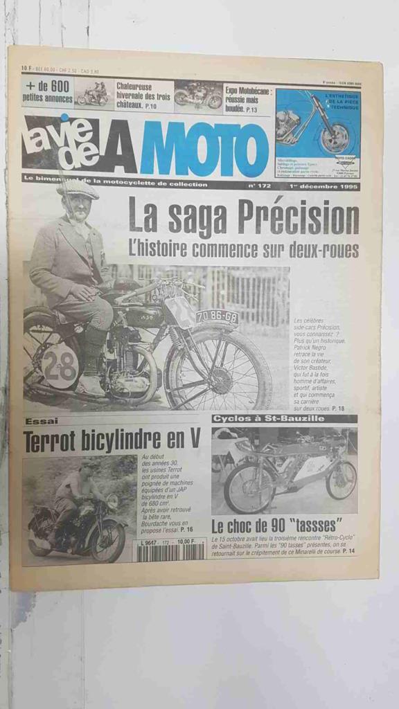 La Vie de la Moto, Numero 172: 1er decembre 1995 - La saga Precision