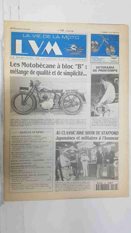 La vie de la moto  LVM numero 139 - 15 mai 1994 - Les Motobécane a bloc B melange de qualite et de simplicite