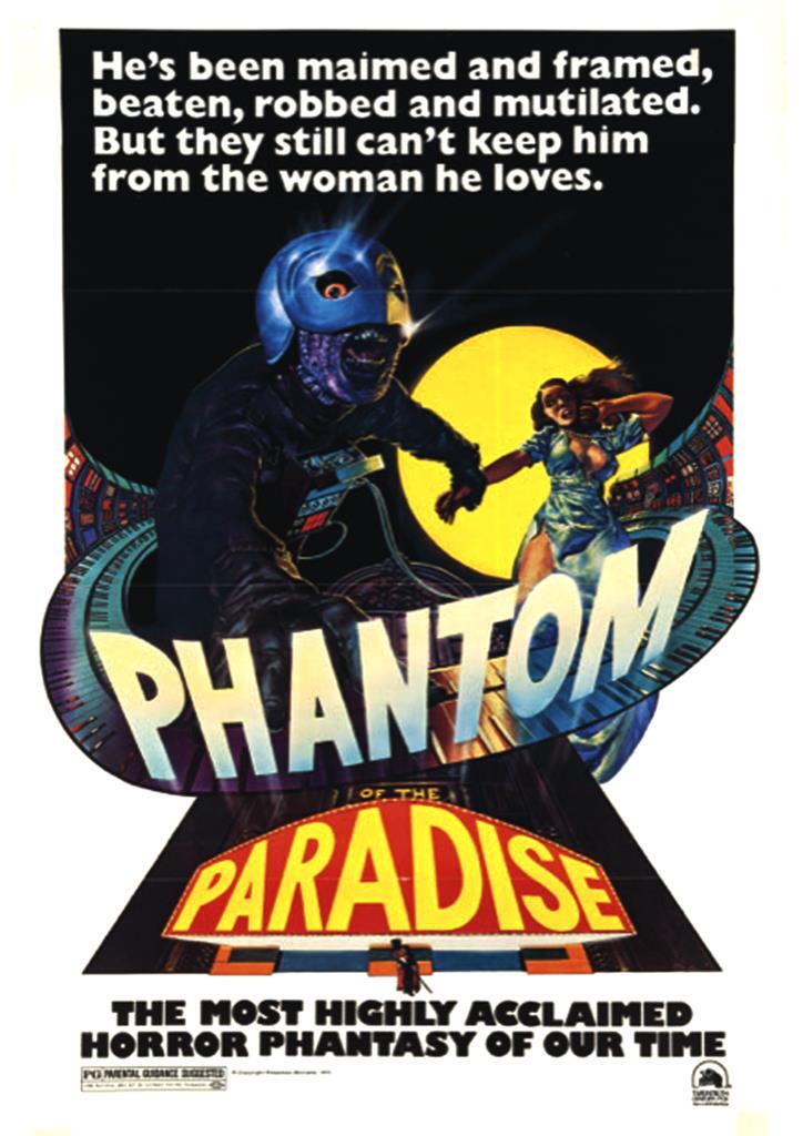 Poster DIN 4 numero 0796: Phantom, ilustracion de R.Corben para la pelicula