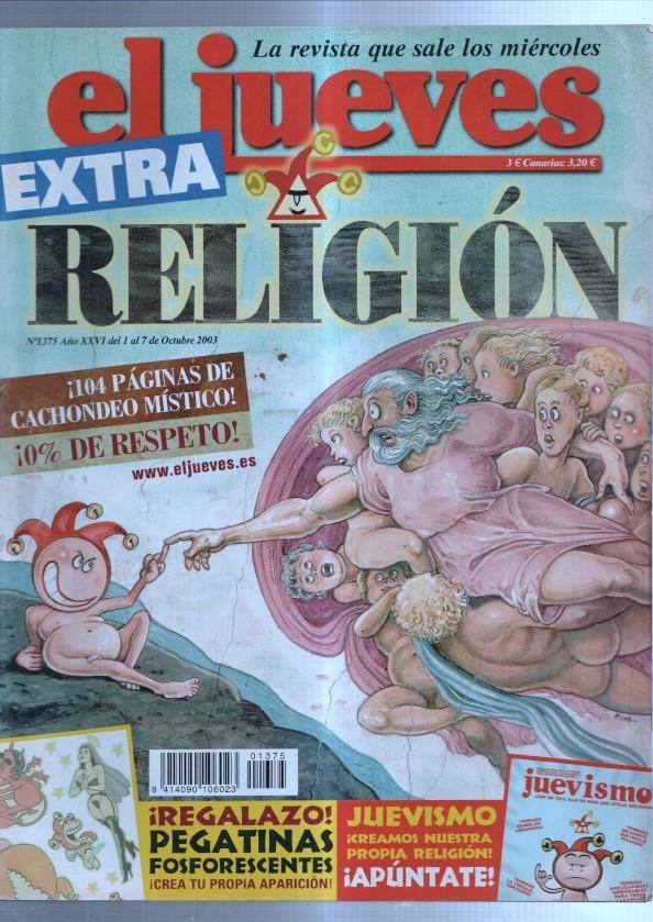 El Jueves revista semanal numero 1375: extra religion