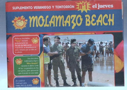 El Jueves revista semanal suplemento: Molamazo Beach