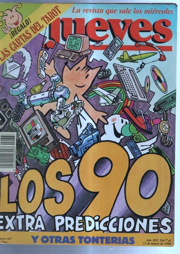El Jueves revista semanal numero 0667: los 90 extra predicciones