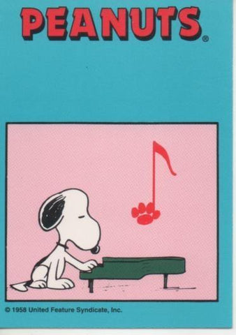Cromo E003338: Trading Card. Peanuts Classics, nº 84 December 30, 1969