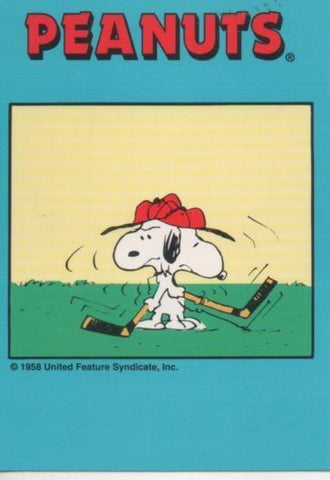 Cromo E003336: Trading Card. Peanuts Classics, nº 81 April 7, 1969