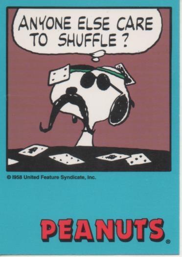 Cromo E003335: Trading Card. Peanuts Classics, nº 80 May 31, 1979
