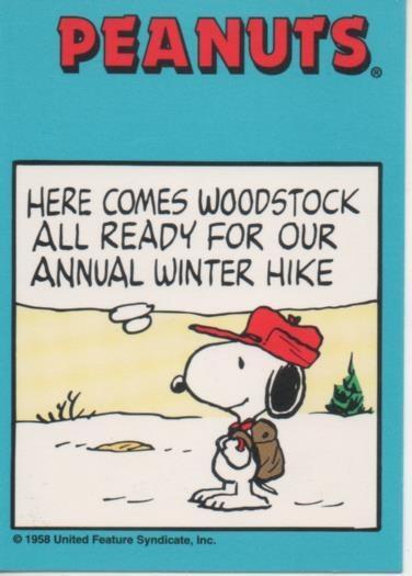 Cromo E003331: Trading Card. Peanuts Classics, nº 74 December 17, 1979