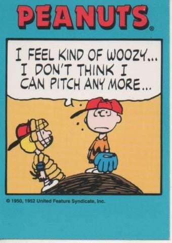 Cromo E003329: Trading Card. Peanuts Classics, nº 69 July 3, 1979