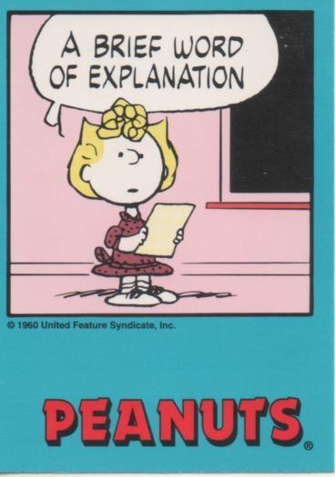 Cromo E003328: Trading Card. Peanuts Classics, nº 67 May 18, 1979