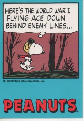 Cromo E003343: Trading Card. Peanuts Classics, nº 90 March 26, 1979