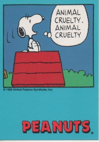 Cromo E003371: Trading Card. Peanuts Classics, nº 129 October 24, 1989