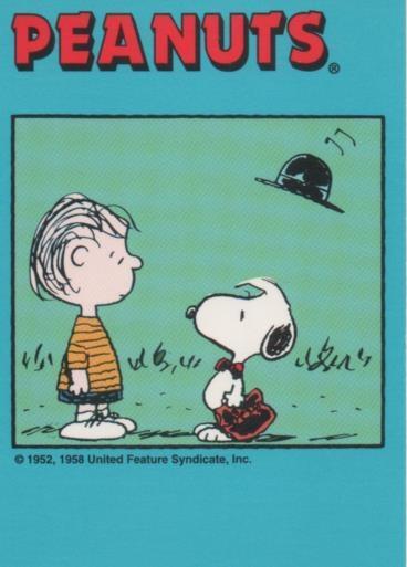 Cromo E003368: Trading Card. Peanuts Classics, nº 126 July 5, 1989