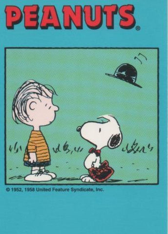 Cromo E003368: Trading Card. Peanuts Classics, nº 126 July 5, 1989