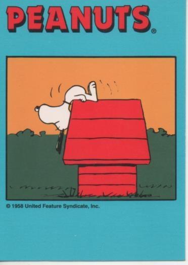 Cromo E003354: Trading Card. Peanuts Classics, nº 105 May 31, 1969
