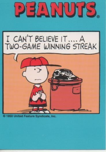 Cromo E003353: Trading Card. Peanuts Classics, nº 104 April 23, 1969
