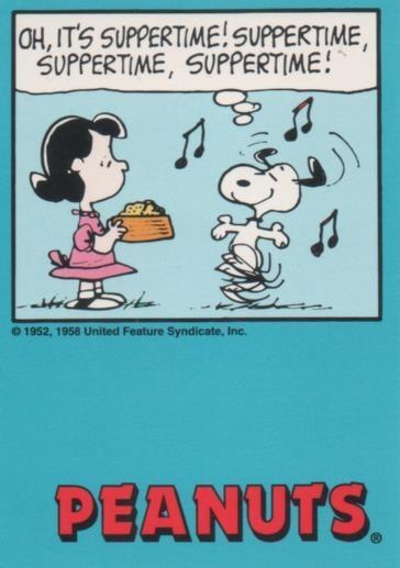 Cromo E003352: Trading Card. Peanuts Classics, nº 102 June 19, 1969