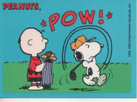 Cromo E003351: Trading Card. Peanuts Classics, nº 101 December 4, 1989