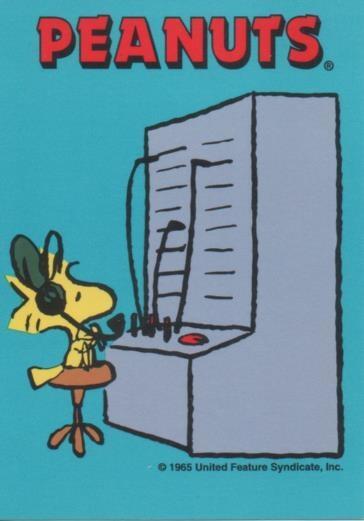 Cromo E003349: Trading Card. Peanuts Classics, nº 99 July 15, 1979