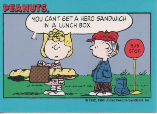 Cromo E003314: Trading Card. Peanuts Classics, nº 42 September 5, 1989
