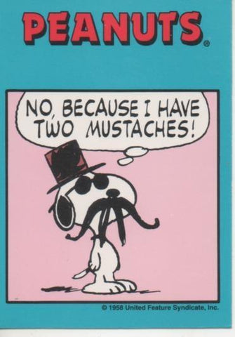 Cromo E003280: Trading Card. Peanuts Classics, nº 5 May 30, 1979