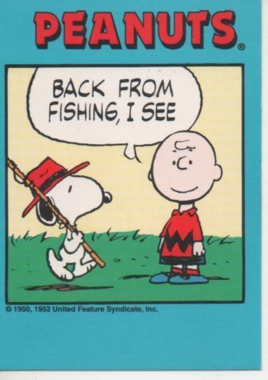 Cromo E003278: Trading Card. Peanuts Classics, nº 2 August 31, 1979