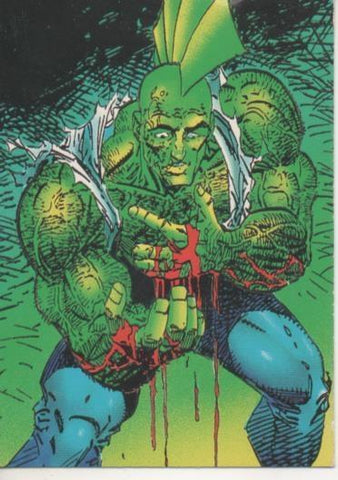 Cromo E003275: Trading Card. The Savage Dragon, nº 87 Blood