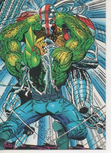 Cromo E003274: Trading Card. The Savage Dragon, nº 86 Last Strike